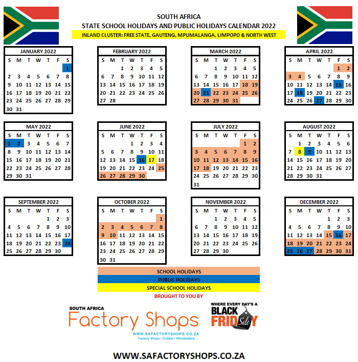 South Africa Public Holidays 2023 Calendar Time And Date Calendar